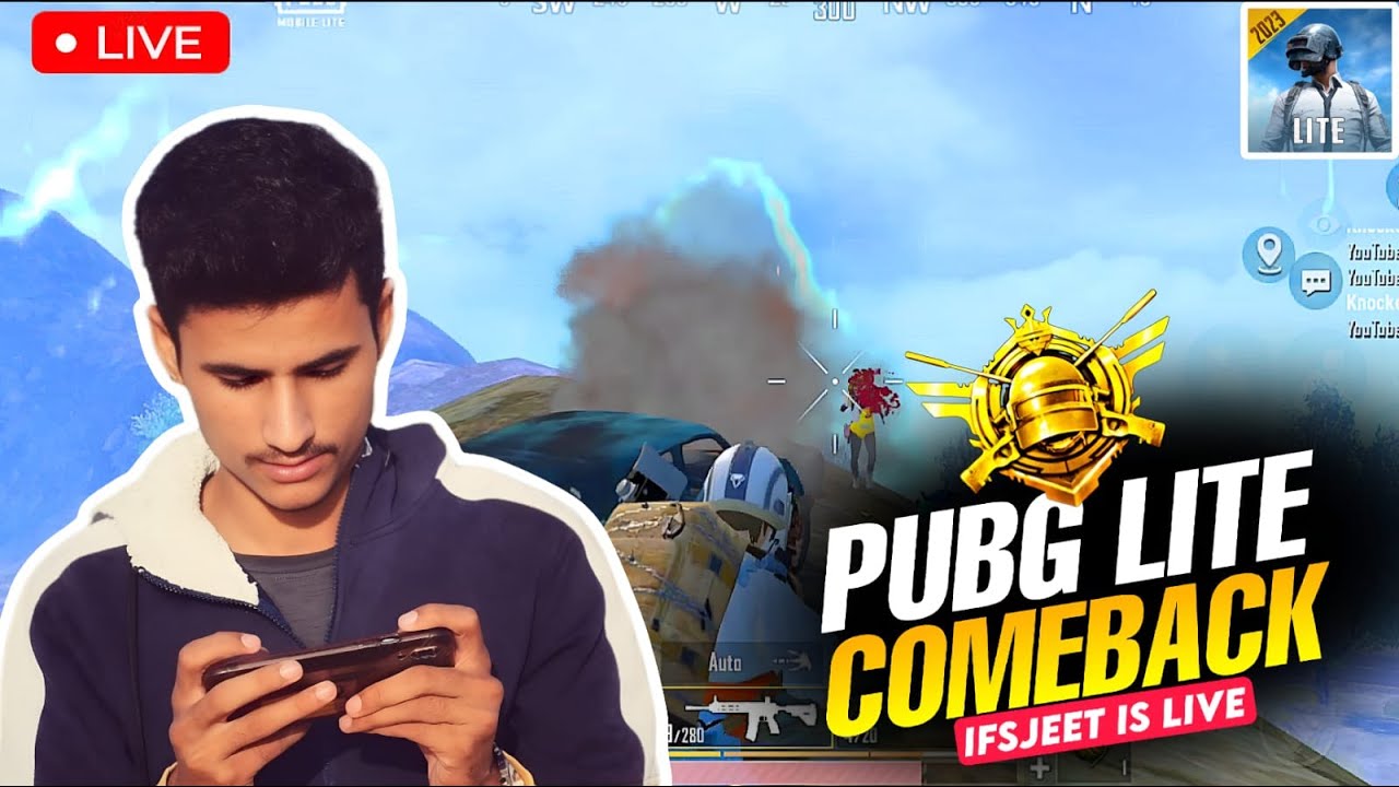 PUBG LITE COMEBACK OR WOT ?? IFS JEET IS LIVE - PUBG LITE