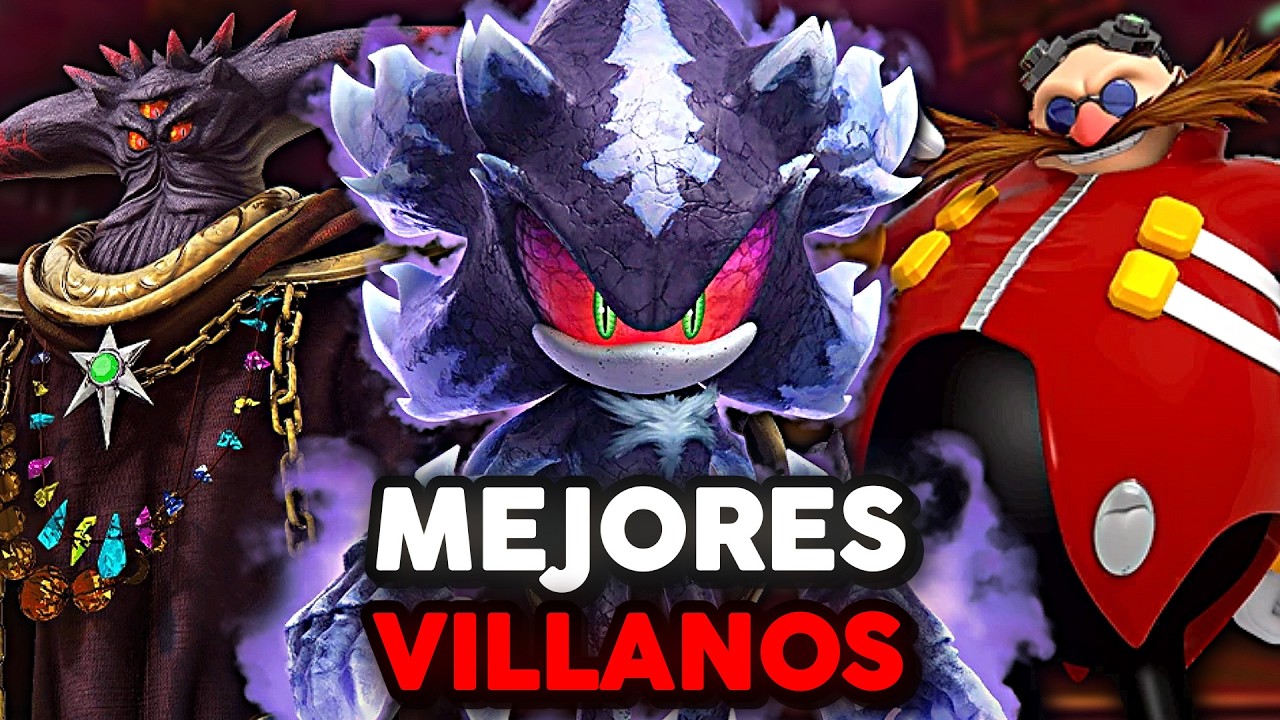 LOS MEJORES VILLANOS DE SONIC