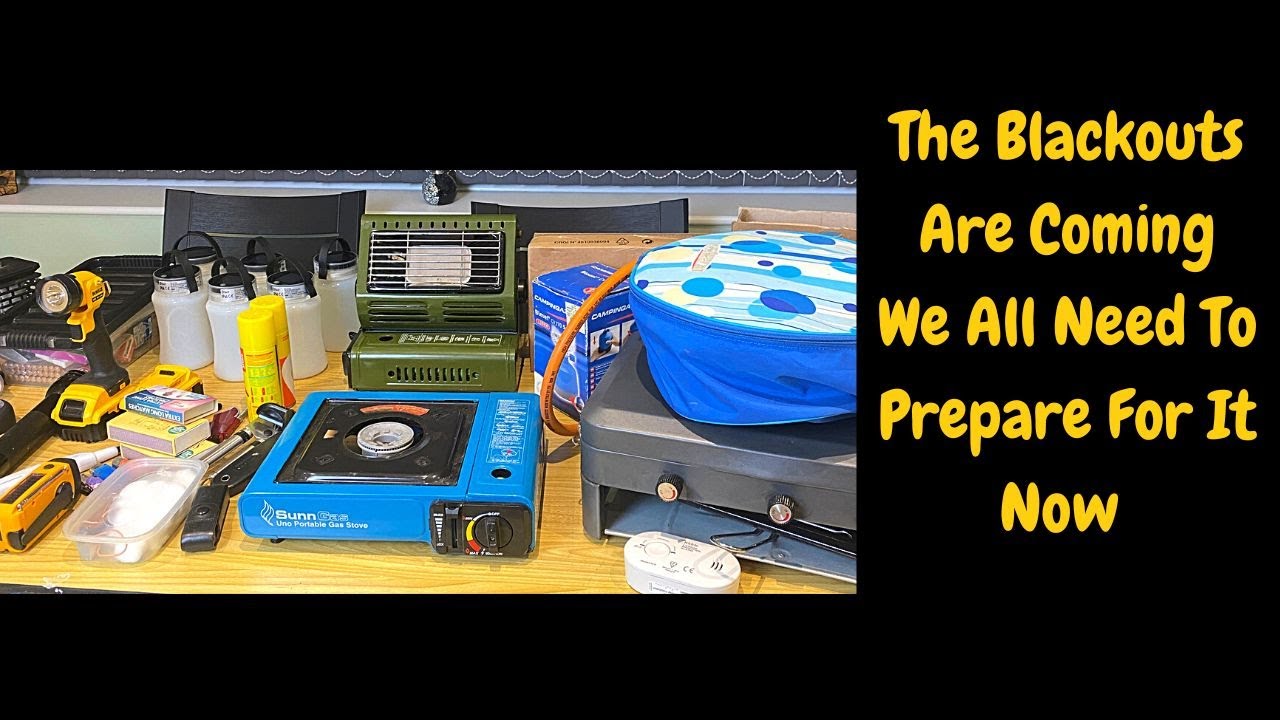 Prepper's Blackout Kit - Bug In Supplies For Power cuts In The UK