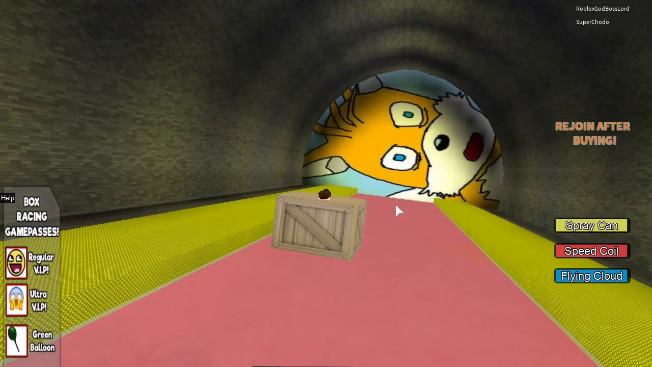 SpidermanProductions plays ROBLOX: ULTIMATE SLIDE BOX RACING
