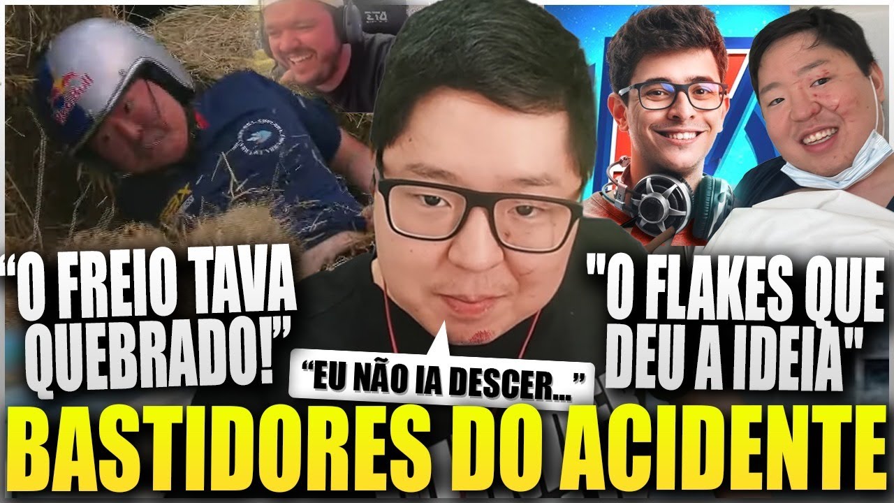 LIMINHA EXPLICA TUDO SOBRE O SEU ACIDENTE NO REDBULL LADEIRA ABAIXO