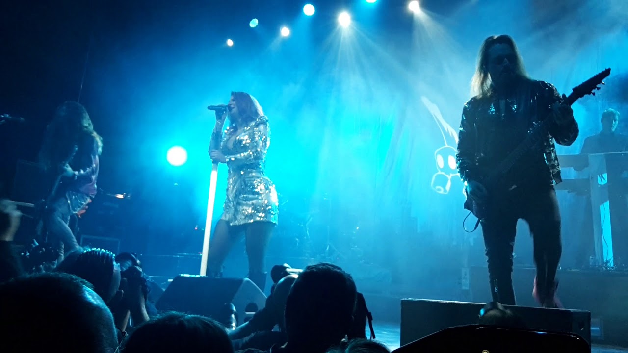 Delain performing 