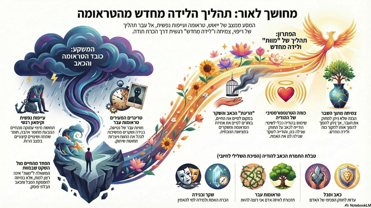 איך יוצאים מחושך לאור מפוסט טראומה מורכבת