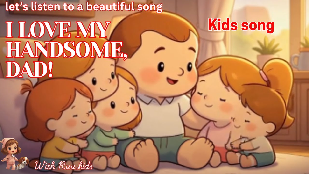 A Father’s Silent Love ❤️ | Emotional Father Song | Animated Family Video 