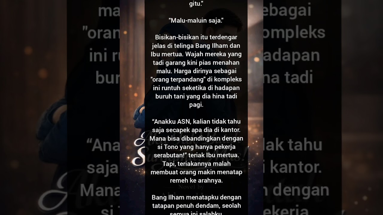 Aku Tak Butuh Surgamu, Mas! Part 9