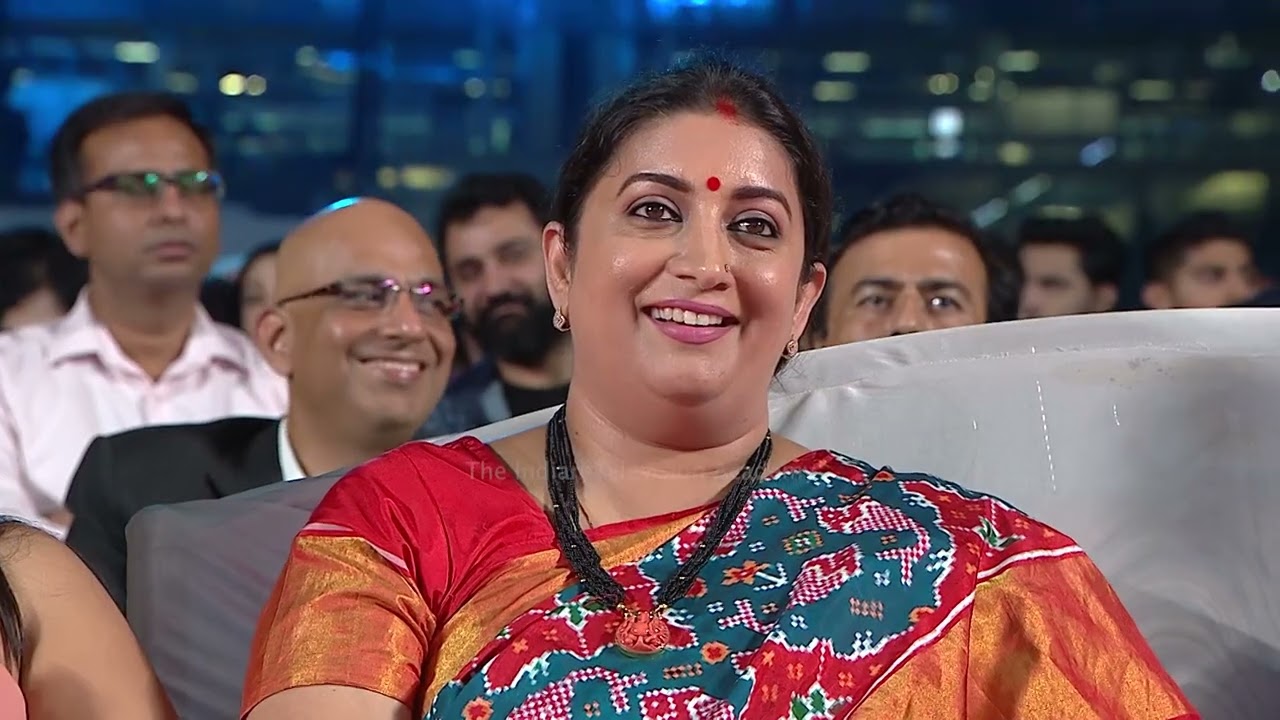 Smriti Irani Honoured by the Indian Television Academy | Performance | Honour | The 17th ITA Awards