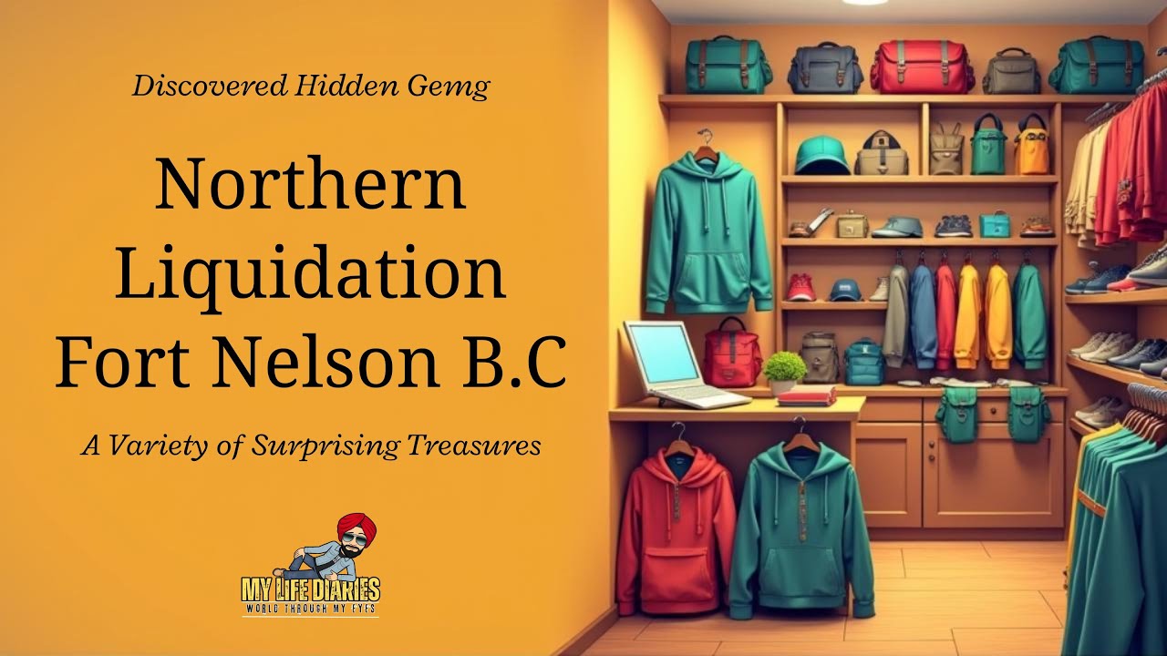 Hidden Gem in Fort Nelson! | Northern Liquidation Store Tour 🧥🎒🔪
