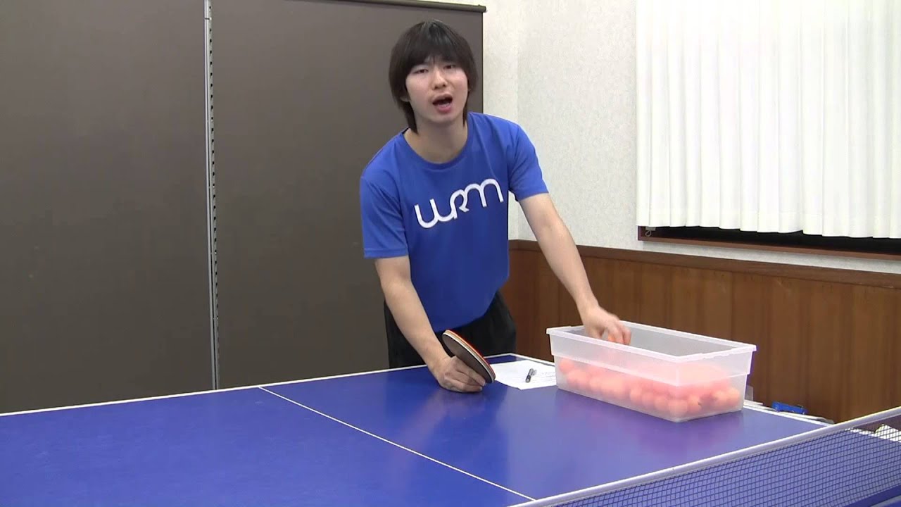 ナックルドライブを簡単に打てるコツ【卓球知恵袋】