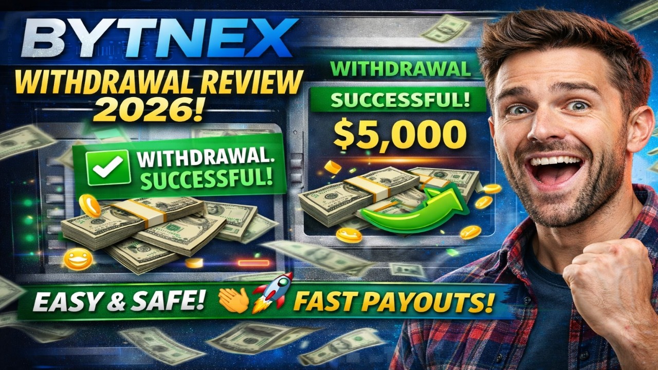 🔥 BYTNEX Withdrawal Success 2026 | Fast & Easy Payout Proof! 💸
