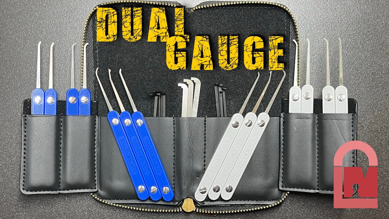 Lockmaster Dual Guage ‘Tallan Pick’ Hooks Only Lock Pick Set