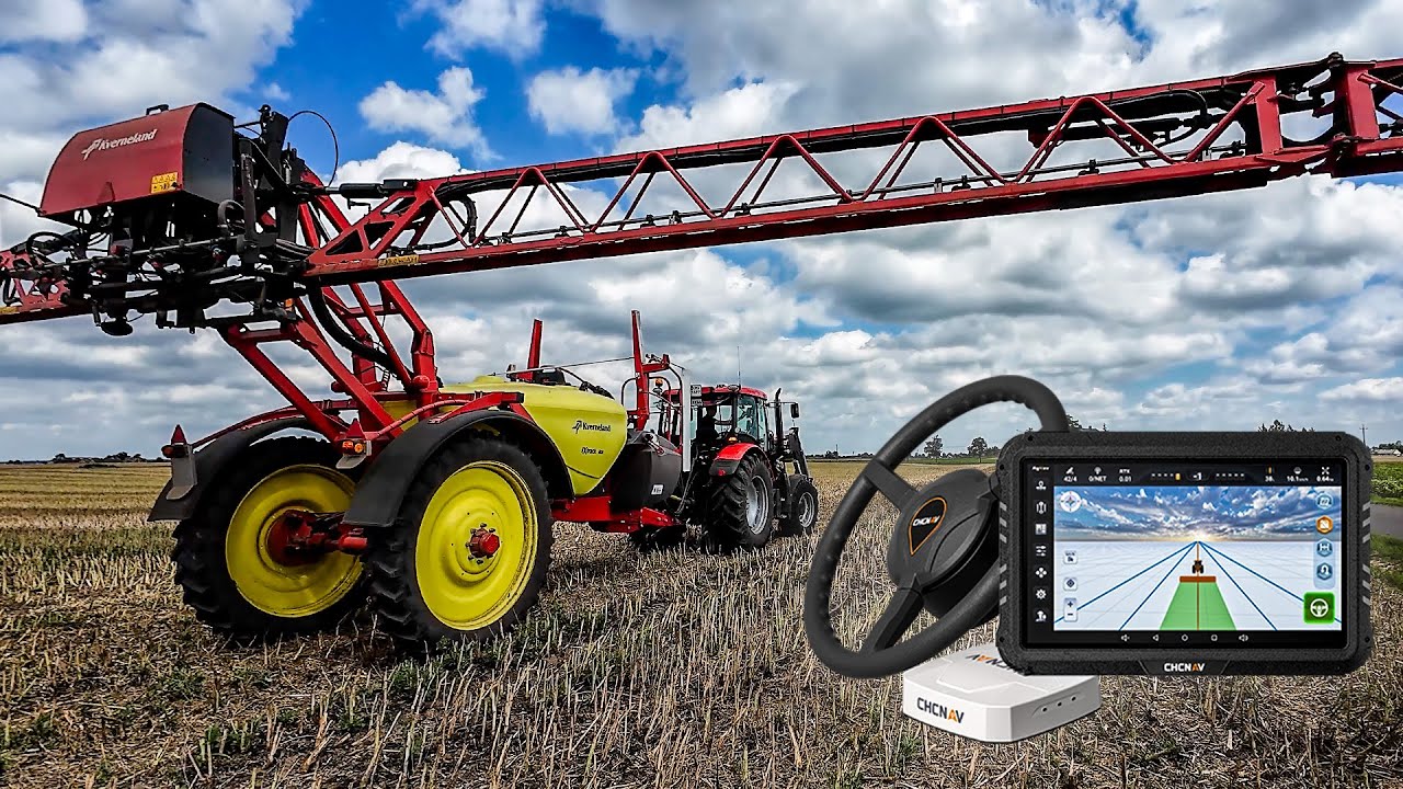TESTUJEMY ISOBUS PODCZAS OPRYSKÓW - NAWIGACJA CHCNAV | TaxusAGRO
