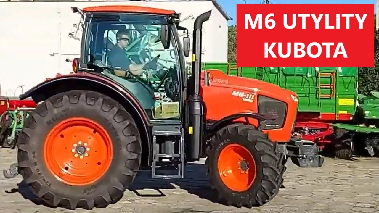 NOWOŚĆ KUBOTA M6 UTYLITY | ROLMECH