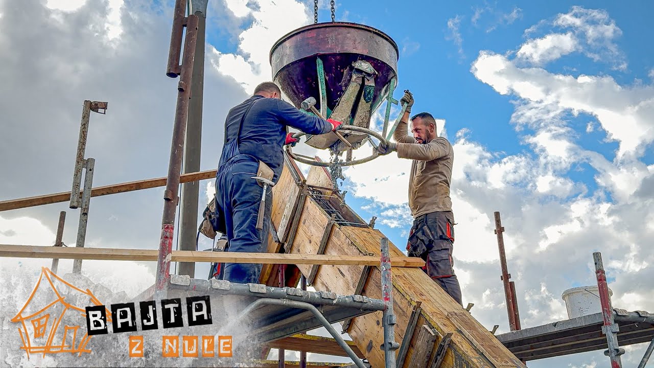 BAJTA Z NULE - Betoniranje špic (10. del)