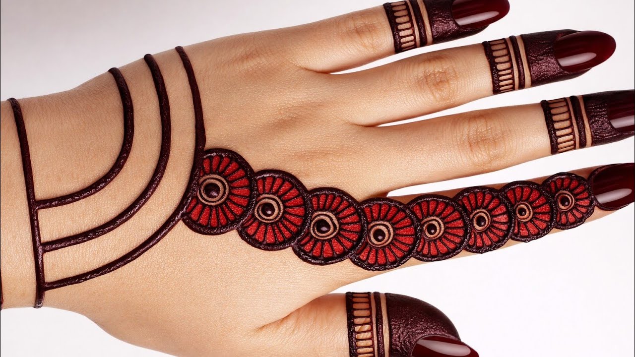 Very Simple Unique Style Mehndi design for Back Hand | New Easy Mehndi design 2026| Mehandi designs