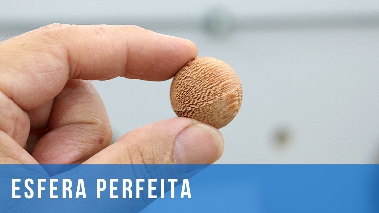 Como fazer esferas de madeira sem torno