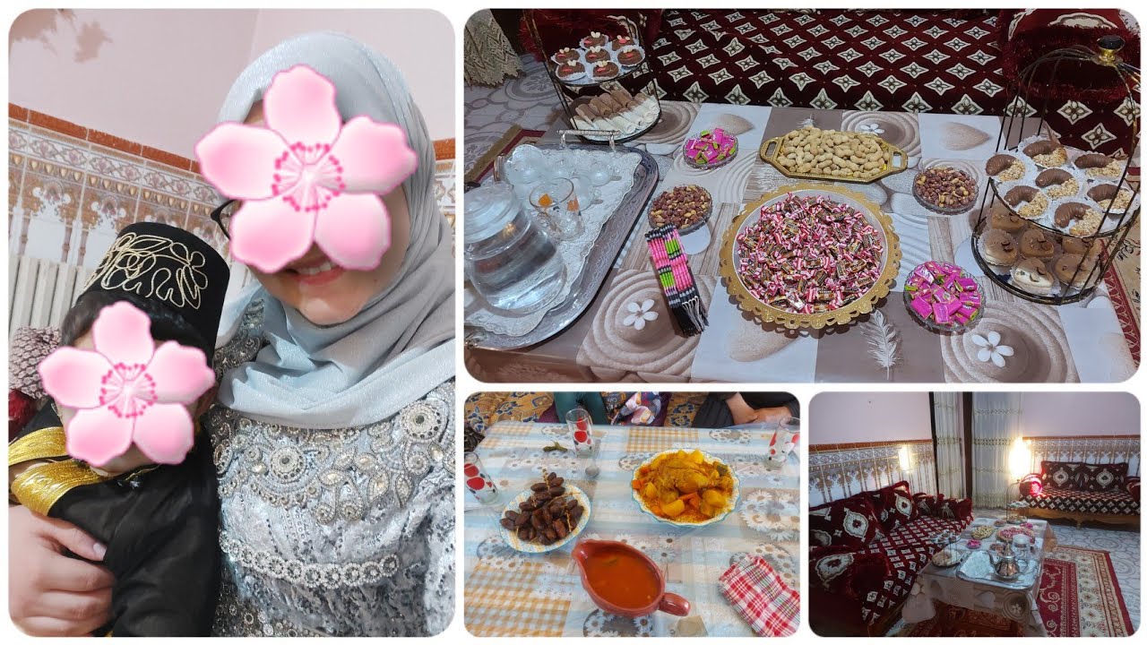 العيد مع دارنا🌙أول عيد لوليدي🧒تقاليد جزائرية الله الله 😍      #هاجر_جيجا @hadjerjijaaa