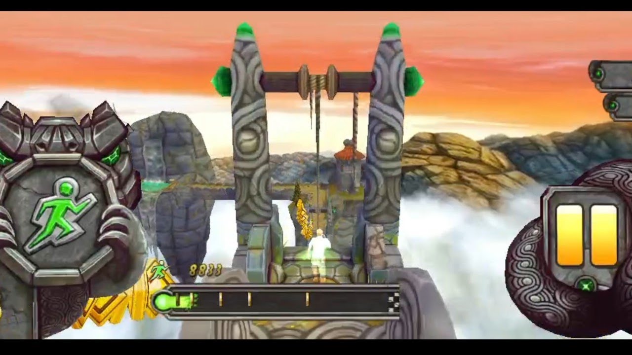iGameMix/Temple Run*HDFULLSCREEN*Scarlet Fox in 5min*GAMEPLAY MAKE FOR KID #2TEMPLE RUN FULLSCREEN