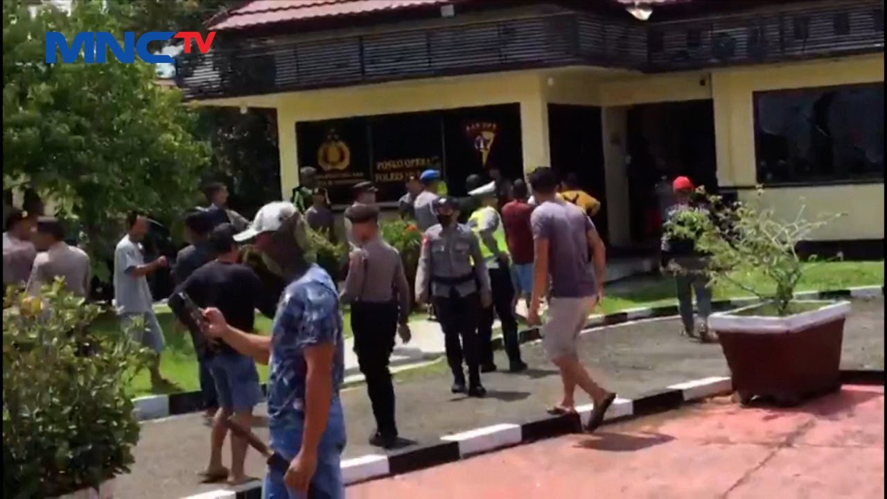 Ratusan Warga Bersenjata Tajam Serang Polres Malinau di Kalimantan Utara #LintasiNewsMalam 06/02
