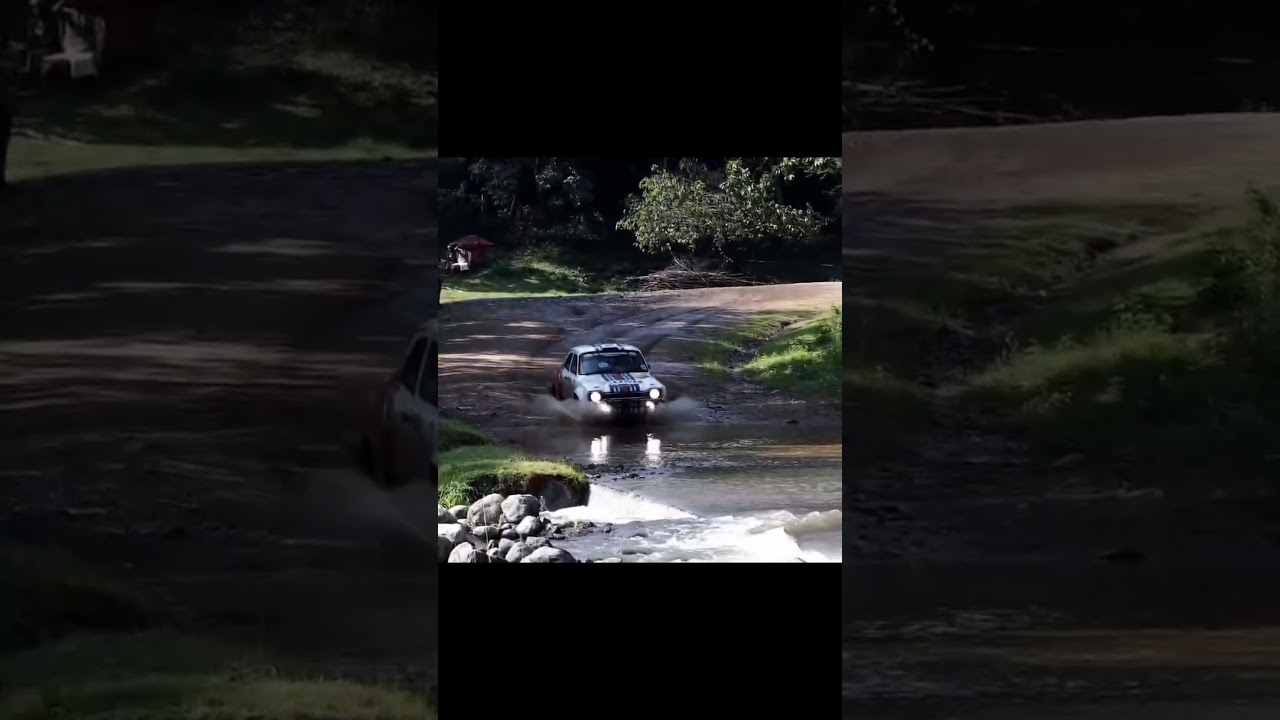 Ford escort in Mini classic rally 2024 
