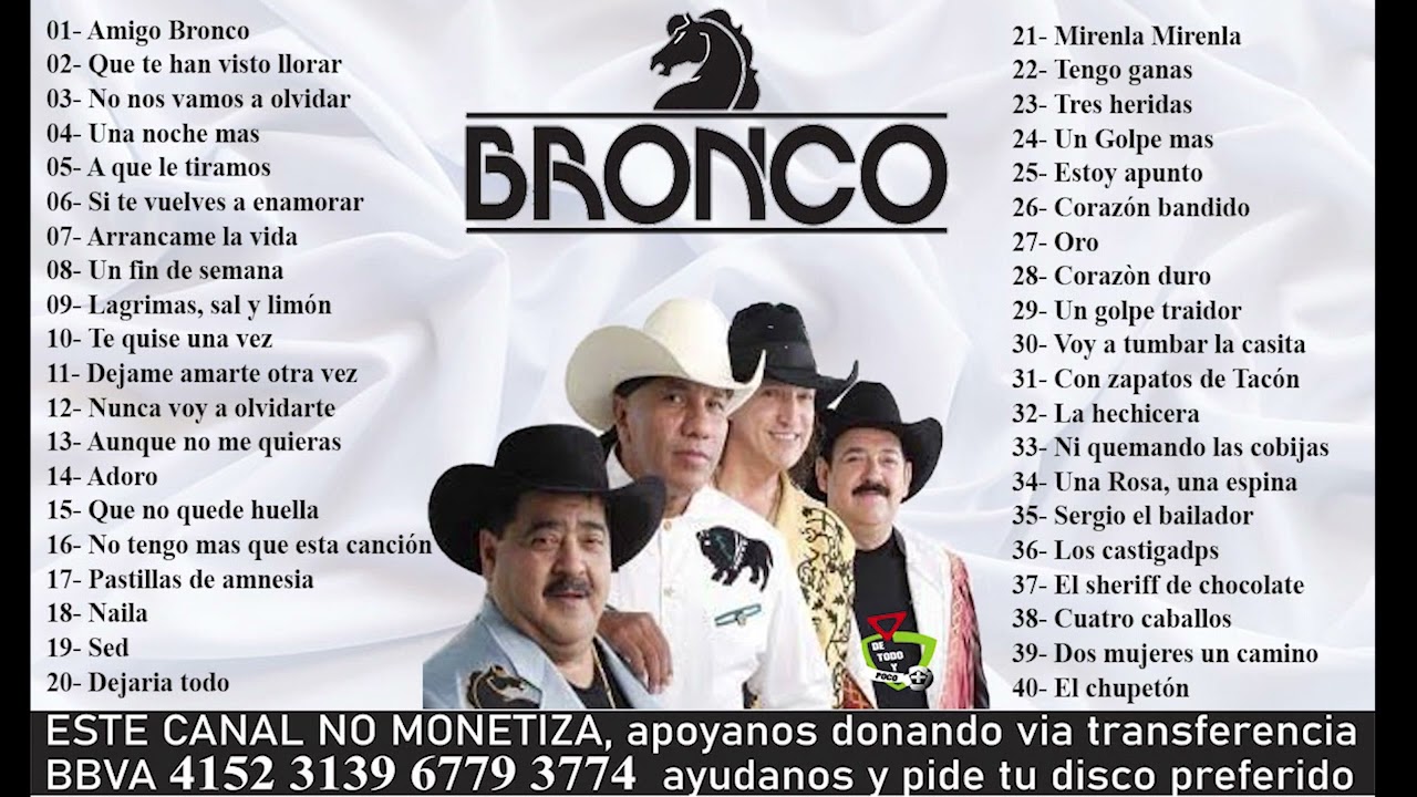 Bronco - 40 &Eacute;xitos