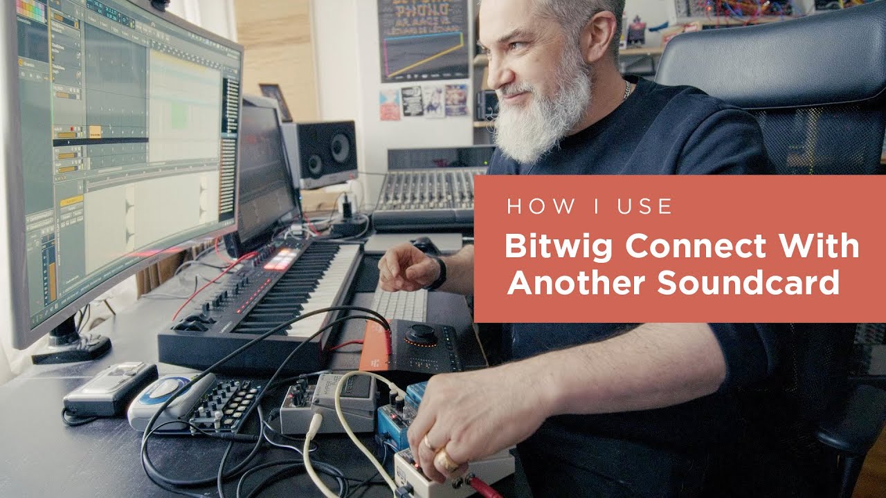 Как использовать Bitwig Connect с другой звуковой картой