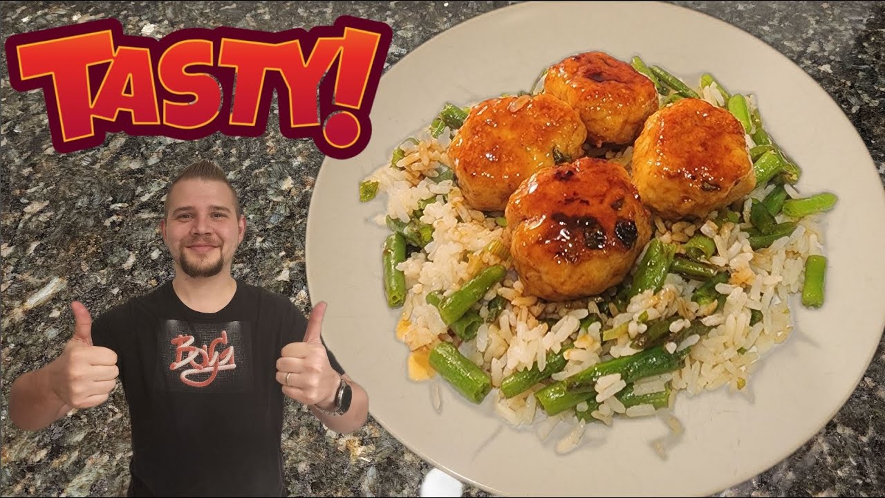 How To Make Teriyaki Glazed Chicken Meatballs - Dinnerly Review
