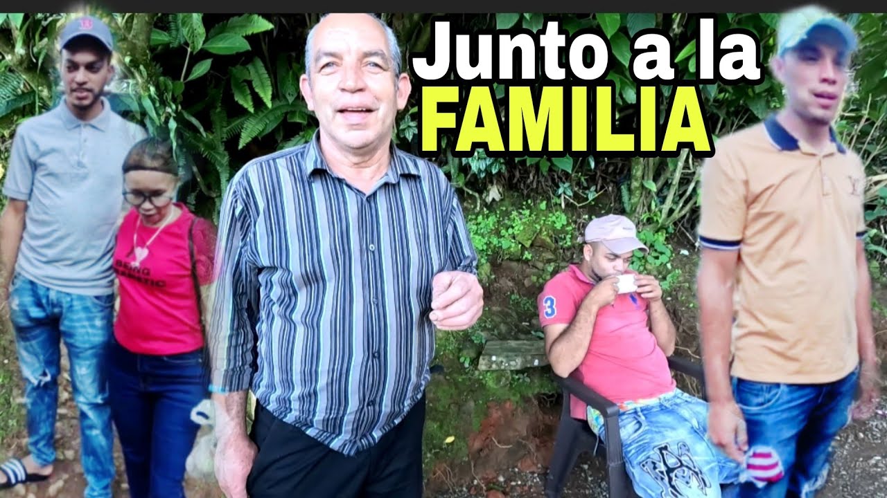 Hermano de NEGRO y PAPO Feliz COMPARTIENDO con parte de su FAMILA, Asi nos RECIBE.
