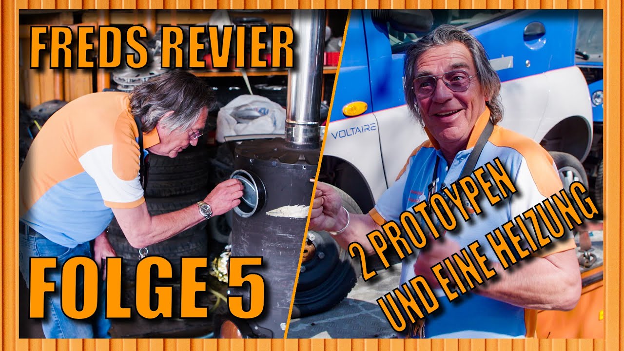 Bei Fred aufm Schrottplatz (Die ersten Elektroautos landen bei Fred) I Freds Revier Folge 5