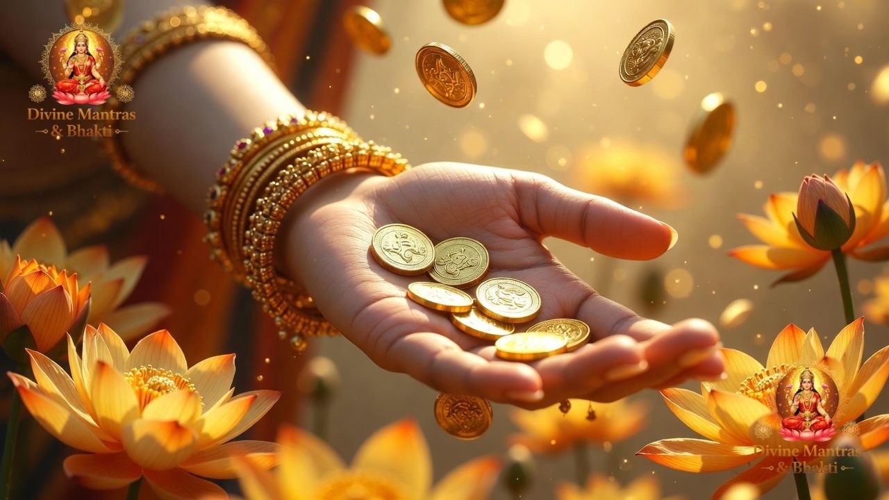 Maha Lakshmi Mantra for Money & Abundance | Attract Wealth & Good Luck (57:43) 💛