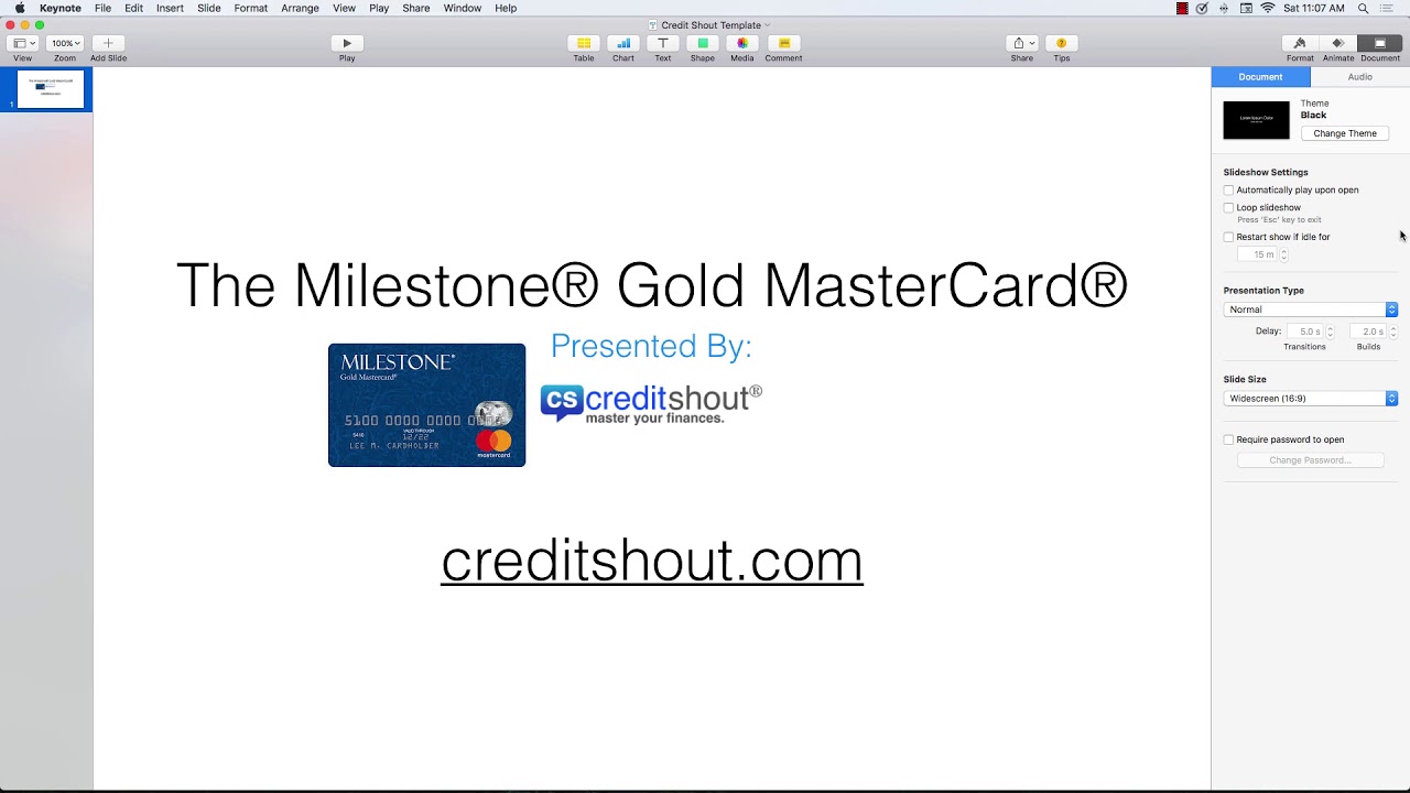 Milestone&reg; Gold Mastercard&reg; Review