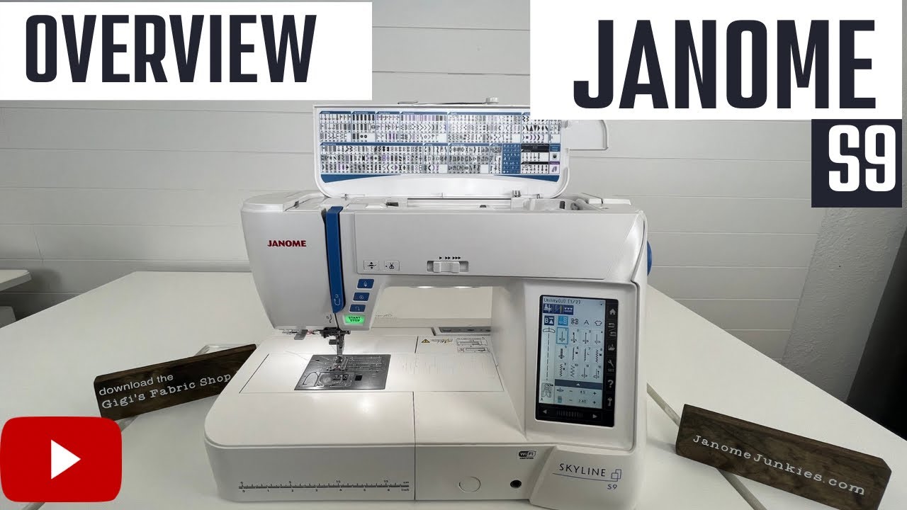 Познакомьтесь с Janome Skyline S9