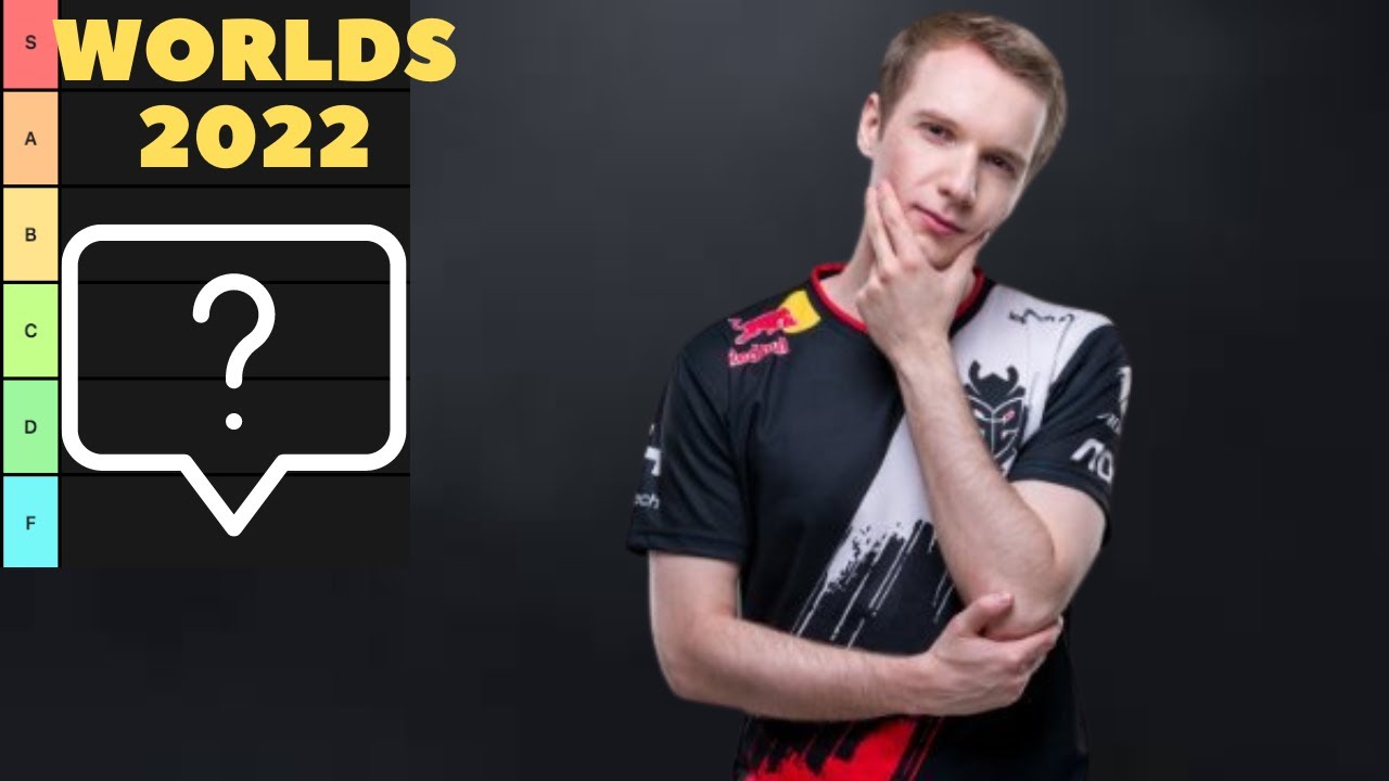 JANKOS - WORLDS 2022 TIER LIST