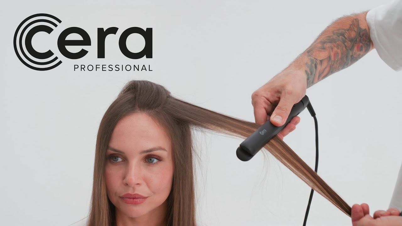 How to style and straight your hair as a professional – Cera Signature Styler Straightener