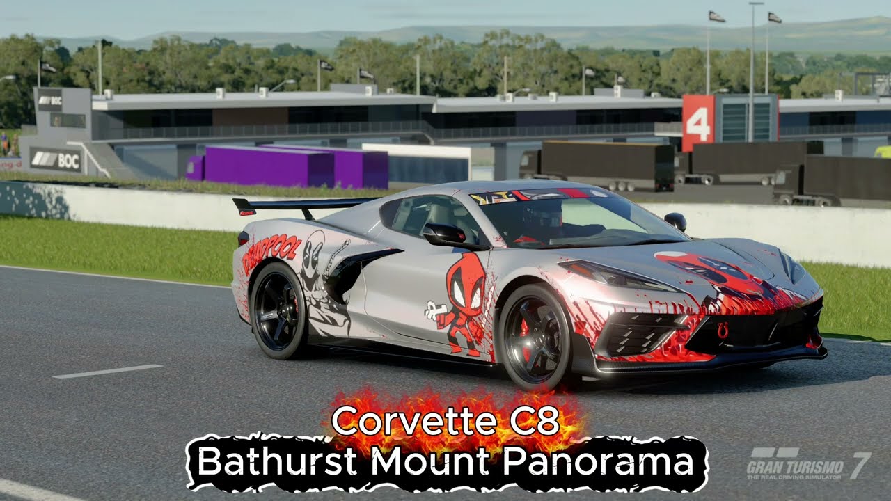 PS5PRO PSVR2 GT7 Corvette C8 Bathurst  #gt7 #granturismo  #granturismo7  #corvettec8  #bathurst