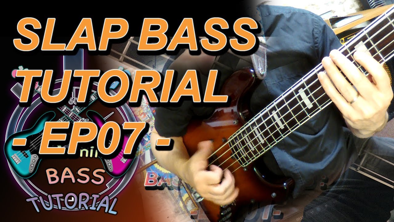 Slap Bass Tutorial 7 : Left hand percussion