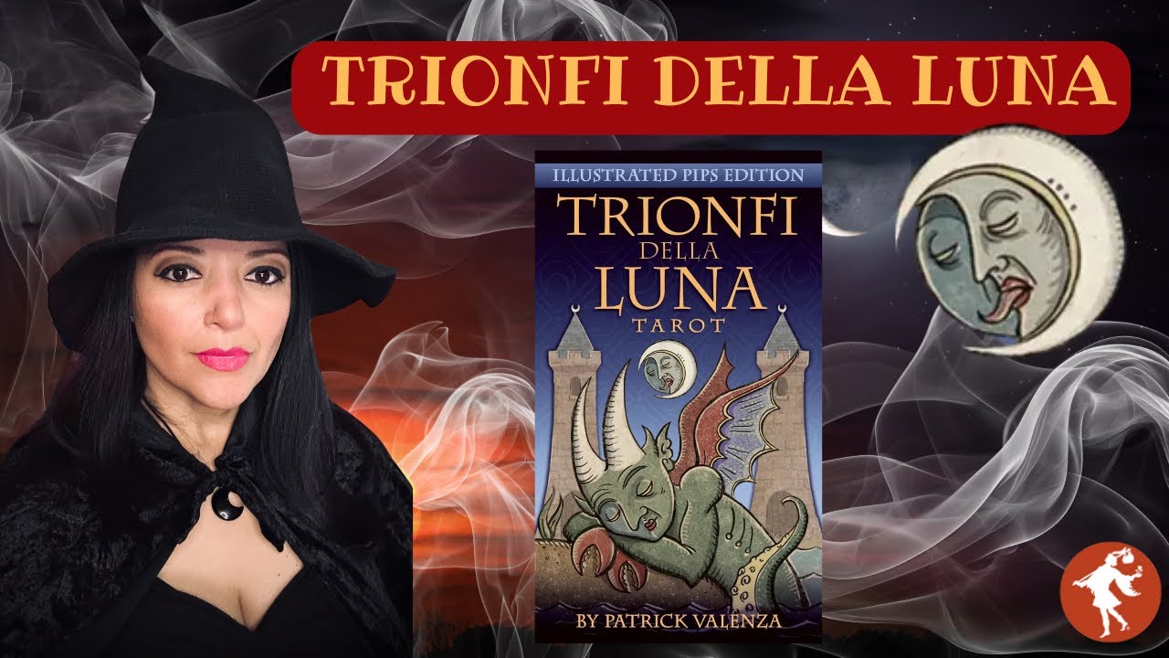 🌙 Trionfi Della Luna Tarot Unboxing & Review | Patrick Valenza’s Masterpiece | @usgamessystems 