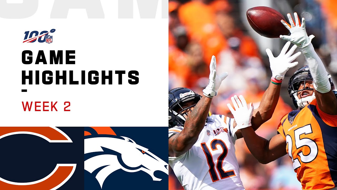Bears vs. Broncos Week 2 Highlights | NFL 2019