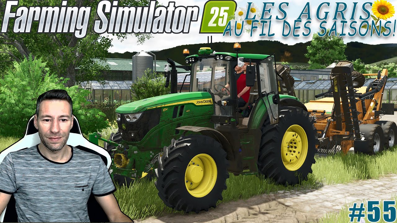 FS25#✔️ [MAP AU FIL DES SAISONS] #54 LES AGRIS AU FIL DES SAISONS😉LA GUEULE DES PNEUS...