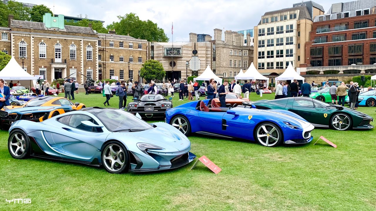 London Concours 2024 - Rare & Unique Supercars and Classic, Start-Ups and Revs
