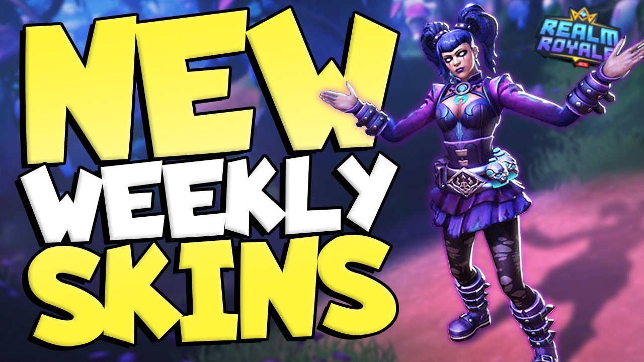 NEW SKINS Weekly in Realm Royale!