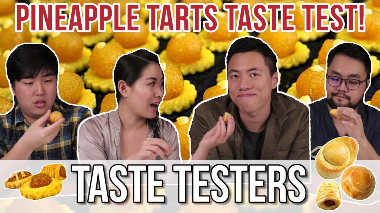 Best Pineapple Tart in Singapore | Taste Testers | EP 41