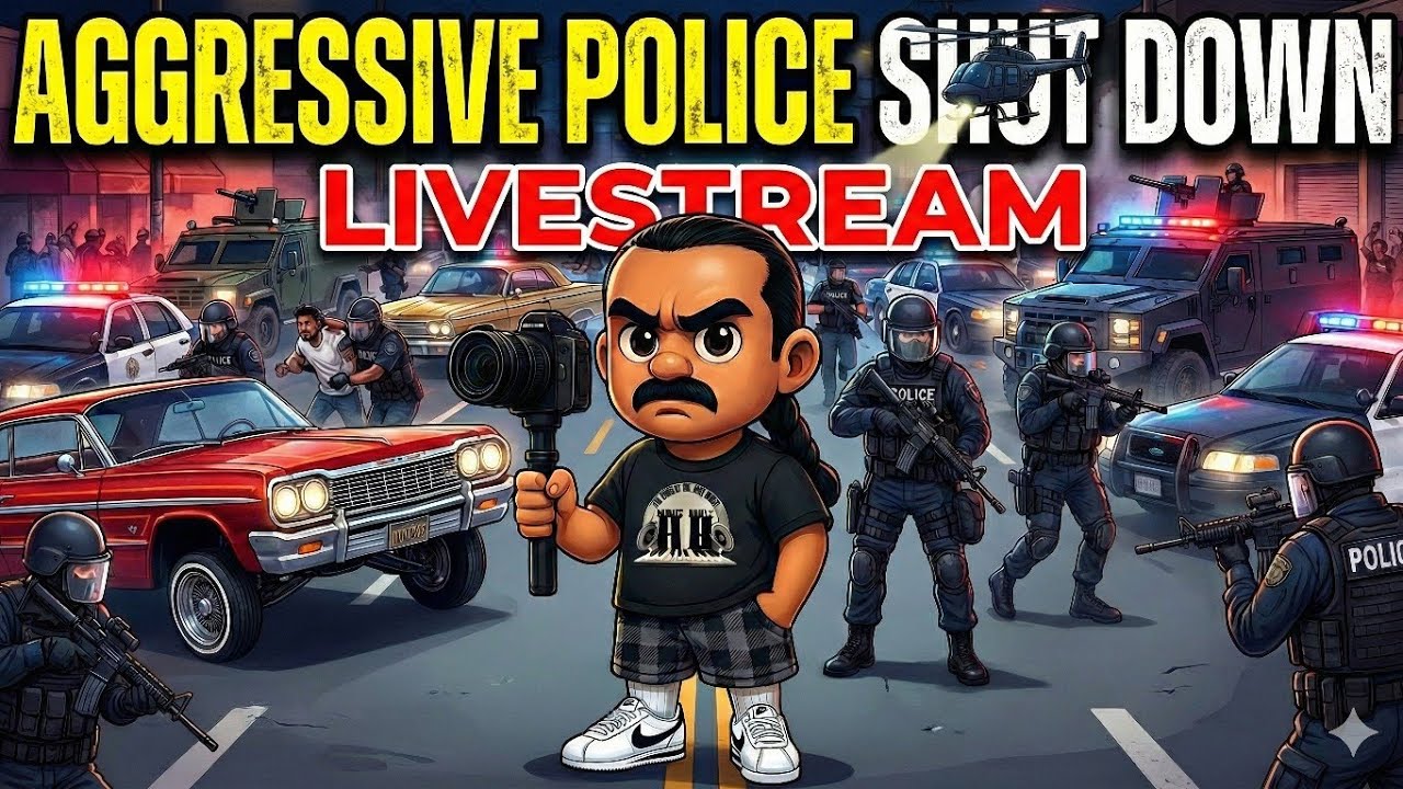 ​🔴 AGGRESSIVE Police Shutdown! 🚁 Helicopters & Threats in Wilmington