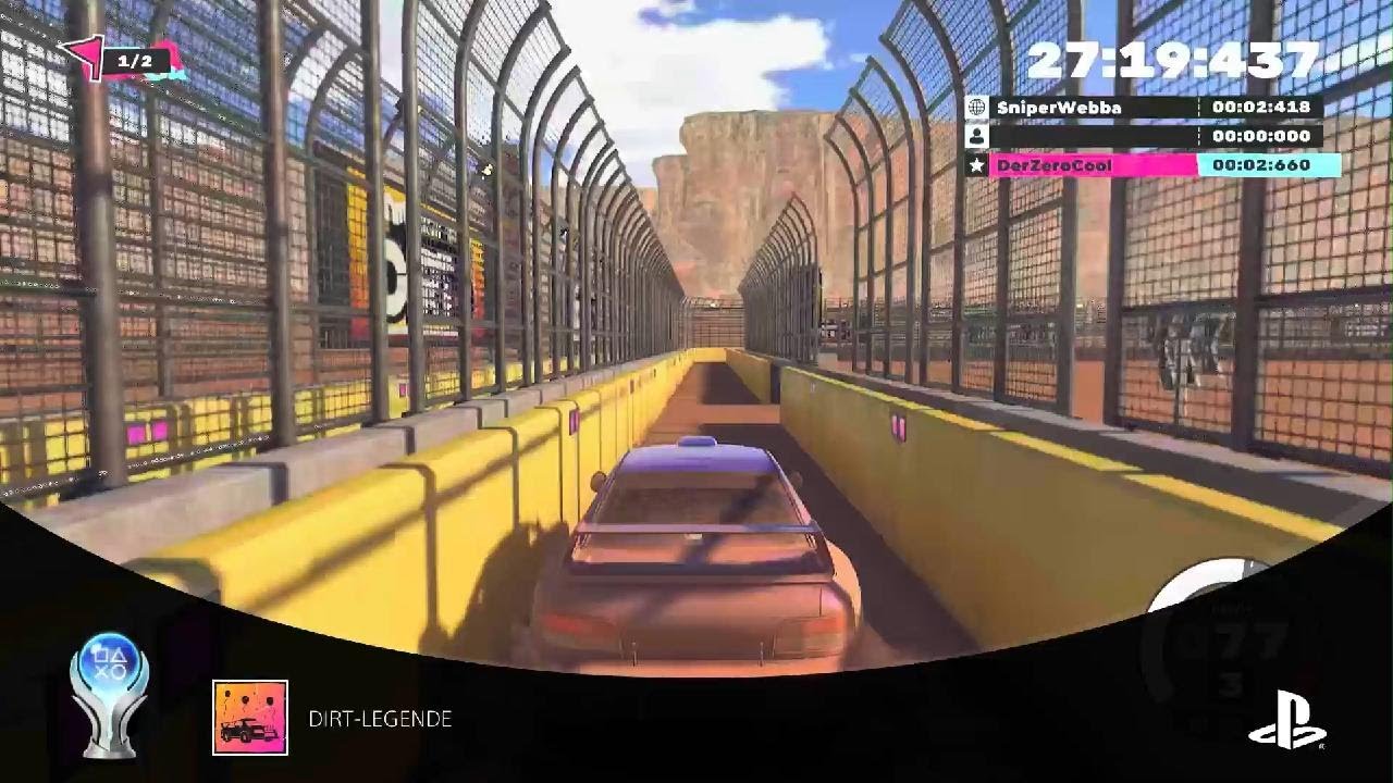 DIRT 5 PS5 1000 Miles Trophy