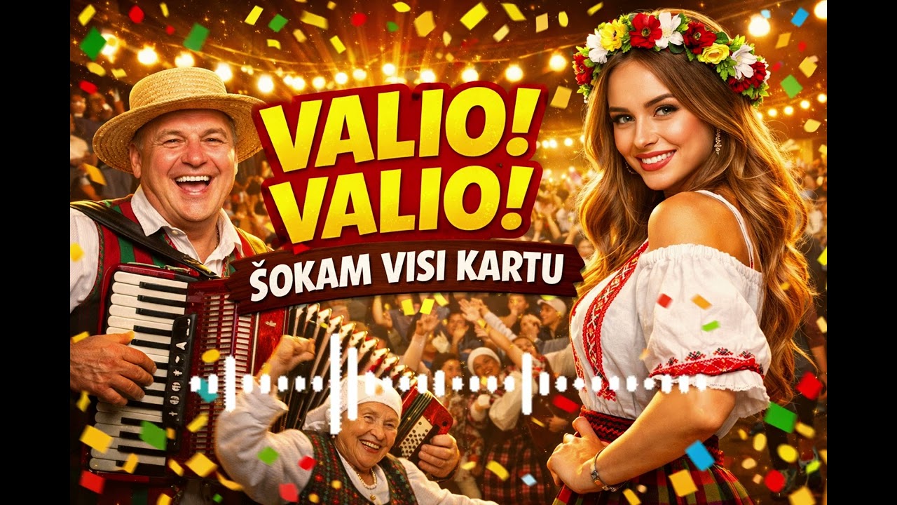KAIMO VESTUVĖS – VALIO VALIO! 🎉 Lithuanian Wedding Polka 2026
