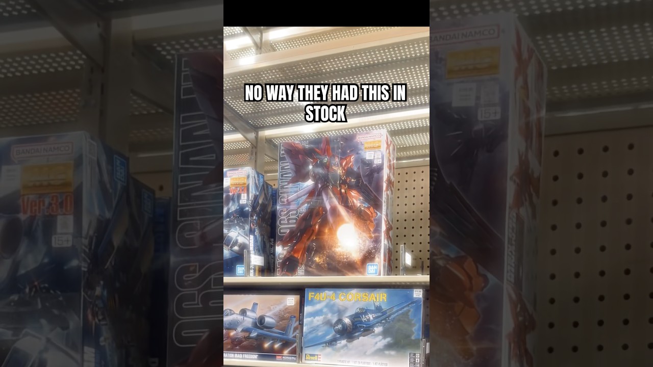 Crazy find at hobby lobby! #fyp #shorts #gundam #gunpla #gundamcommunity #hobbylobby #hobby
