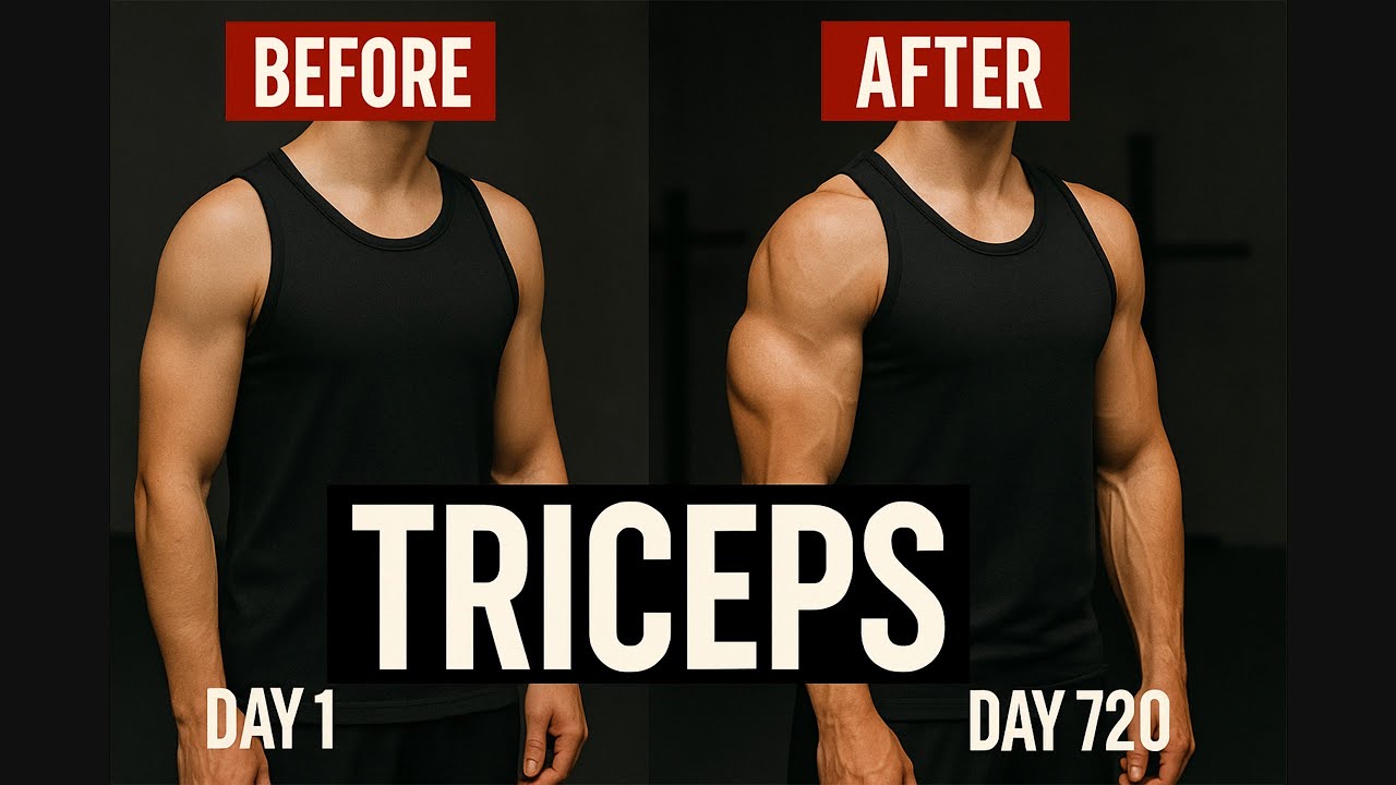 🔥 5 Best Triceps Exercises at Home (Get Bigger Arms Fast!) 💪🔥 #triceps #tricepsworkout #tricepsday