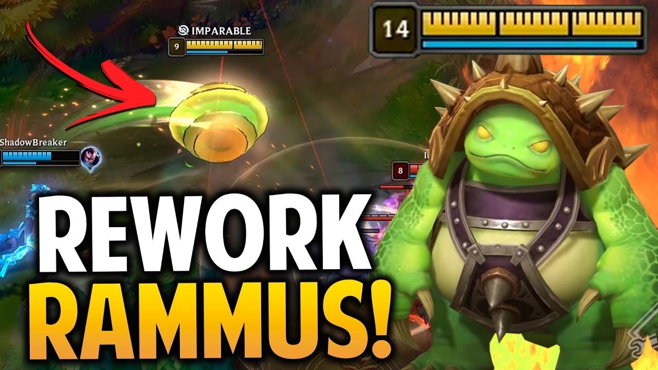 ¡REWORK DE RAMMUS! VUELA CON SU UILTIMATE! | League of Legends