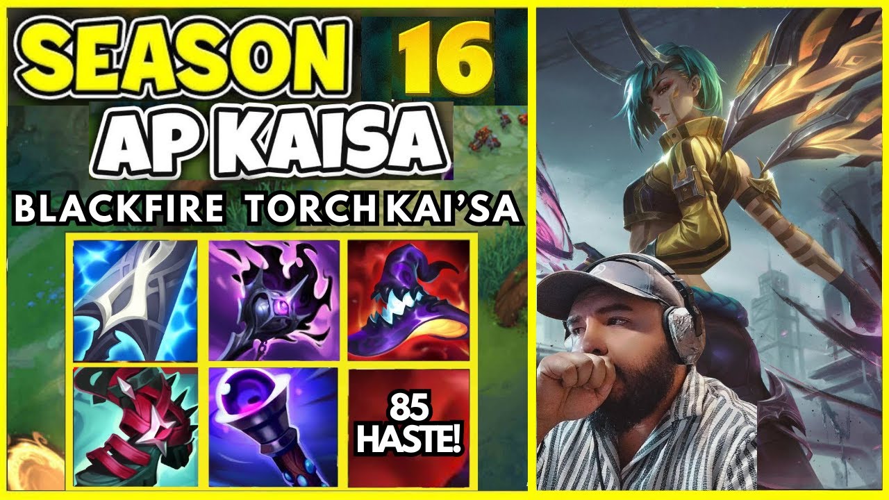 AP KAI'SA BLACKFIRE TORCH! WITH HASTE I SAY!!!! #leagueoflegends #kaisa #apkaisa