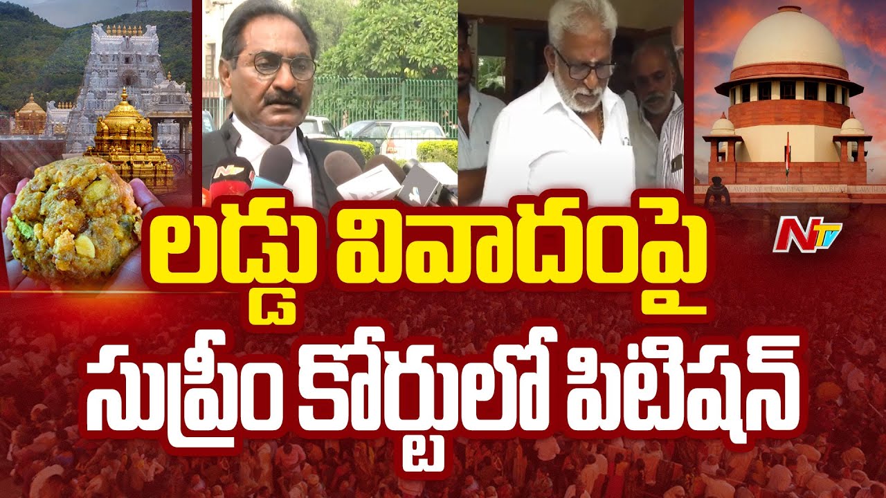 YV Subba Reddy Petition in Supreme Court on Tirupati Laddu Controversy | NTV