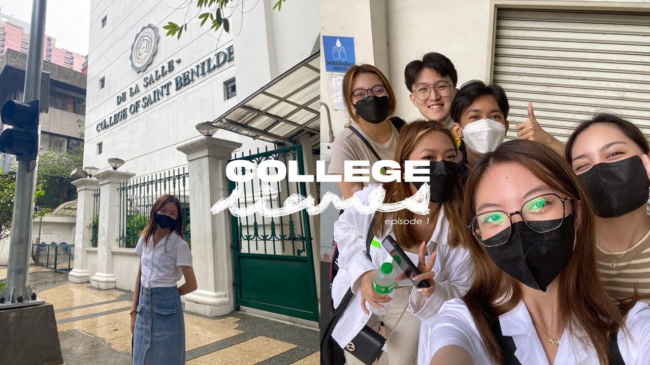 COLLEGE DIARIES (EP.1): campus tour at benilde + meeting my batchmates